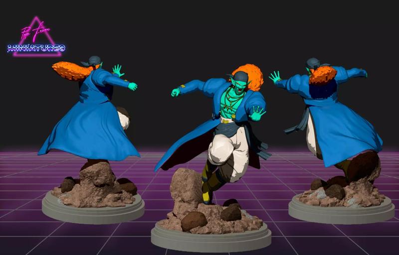 Bojack miniature from Dragon Ball