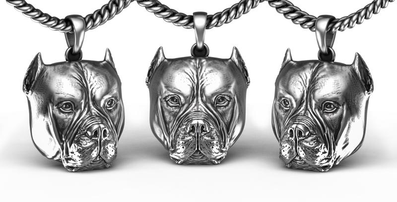 Light Weight Dog Pendant