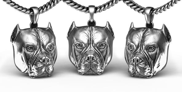 Light Weight Dog Pendant