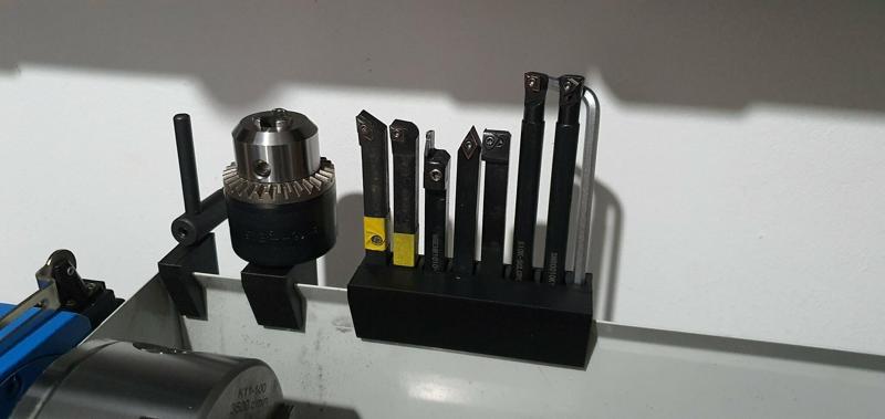 Mini lathe tools holder