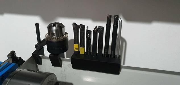 Mini lathe tools holder
