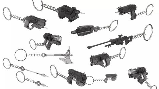 Overwatch Keychains Set part 1 - 15 Printable STL Commercial Use