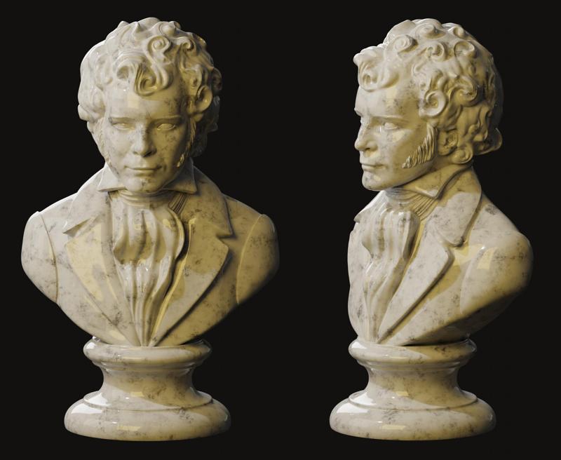 Busto-Laughing With Lizzie.