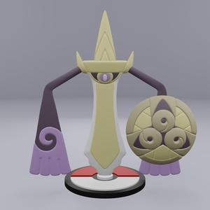 Pokemon No. 681 Aegislash (Blade Forme)