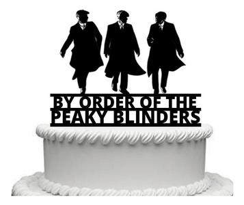 Cake Topper Adorno Torta - Peaky Blinders