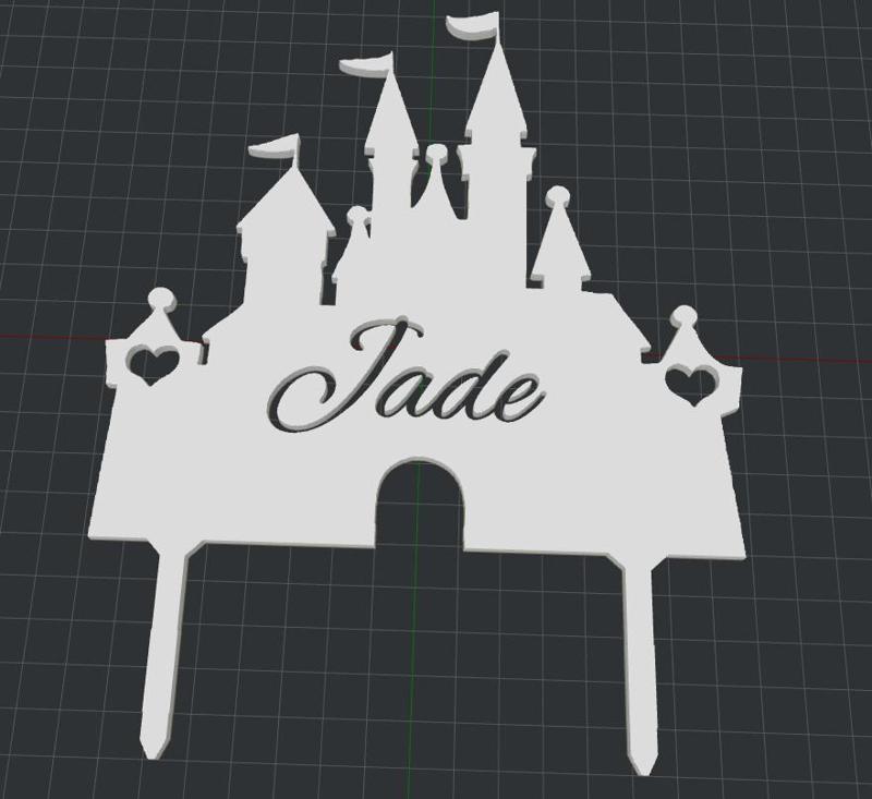 JADE castle cake stand