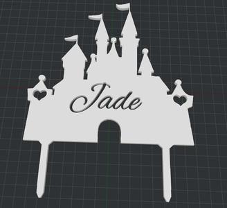 JADE castle cake stand