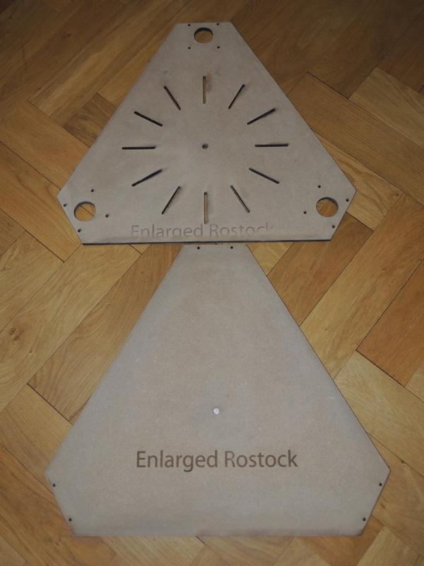 Enlarged Rostock Bed roughly 400x400mm print area 