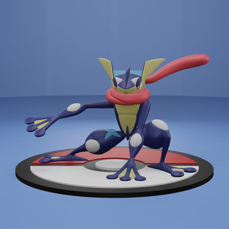 Pokemon No. 658 Greninja