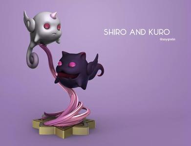 Shiro and Kuro from League of Legends - Star Guardian Universe