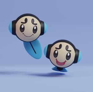 Pokemon - Tympole with 2 poses