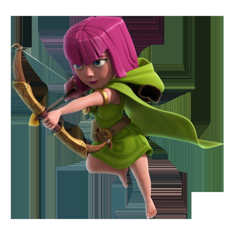 CLASH OF CLANS ARCHER