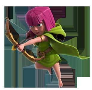 CLASH OF CLANS ARCHER