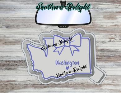 Washington w/ bow freshie mold