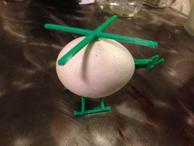 Egg copter pack