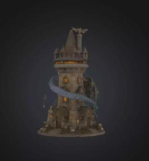 Dragon Epic DND Dice Tower - Dragon Castle Dice Tower