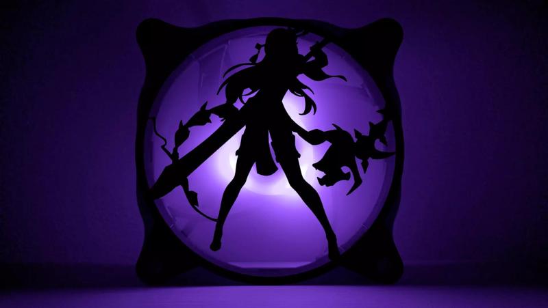 Genshin Impact Beidou PC fan cover