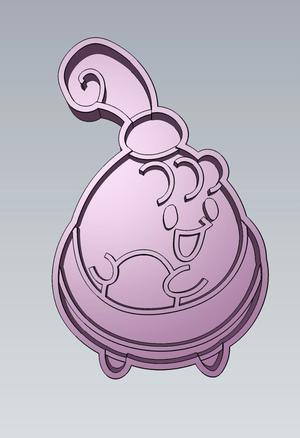 Amazing Pokemon Happiny Cookie Cutter Stamp Cake Decorating