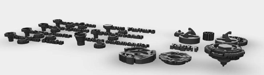 Beyblade MFB Functional Parts