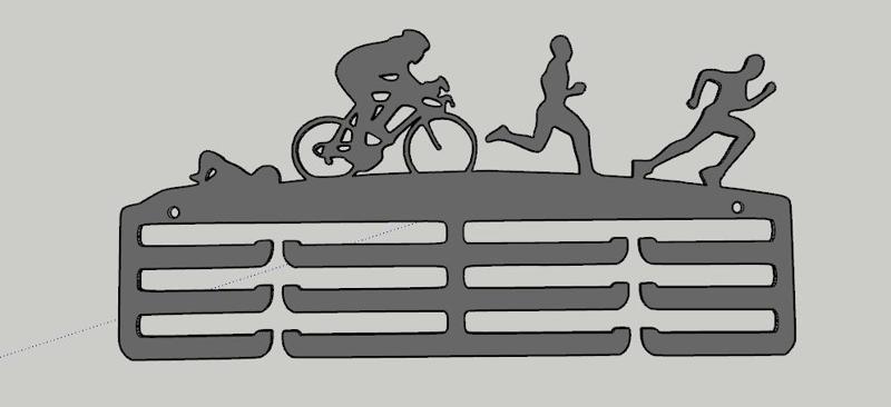 Medal holder - Boy