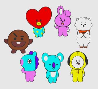 keychain BT21