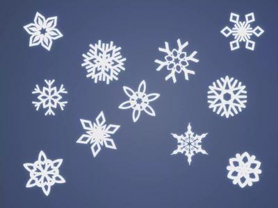 snowflake decoration ornament coaster