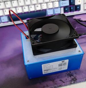 80mm Fan Adapter for Lucky Miner LV07 LG07