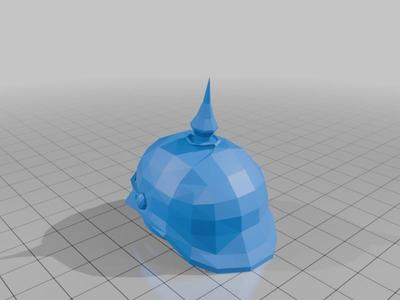 Beer Bottle Helmet - Pickelhaube V. 1