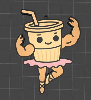 Ballerino Lololo keychain