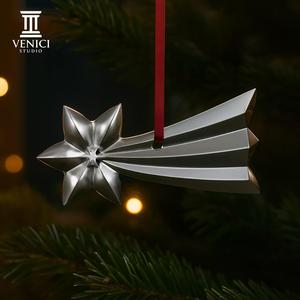 Shooting Star Christmas Ornament STL - Print in Place