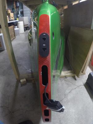 Rear vent mount for Bulk Mk1 velomobile