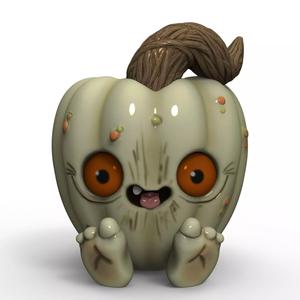 pumpkin pot - STL for 3D printing