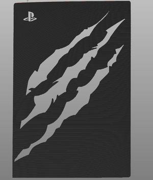PS5 Front and BACK Plate Wolverine Hephaestus 3D **update** **update**