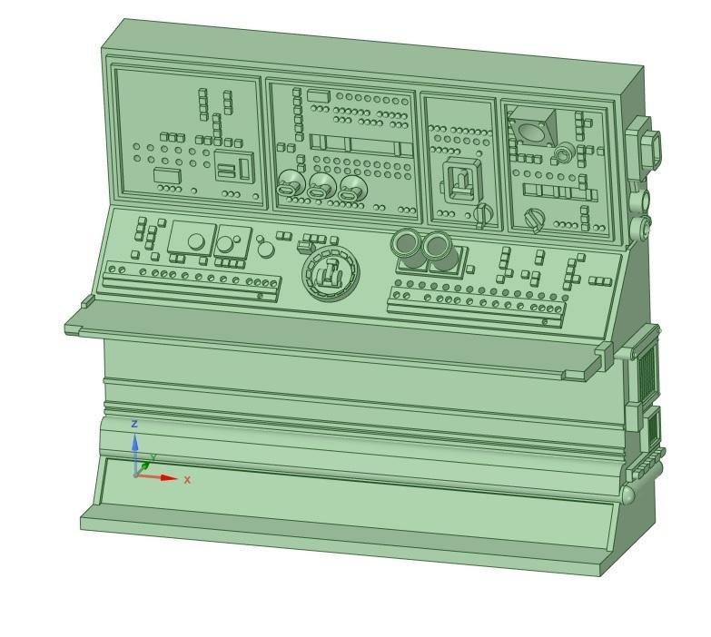 MF NAVIGATION CONSOLE SCALE 1/43