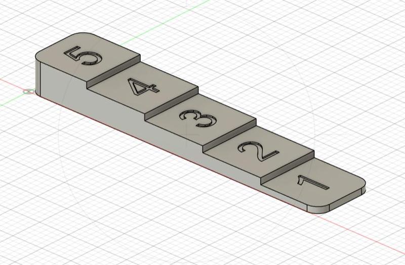 Probe Height Gauge (1–5 mm) for BLTouch / 3DTouch