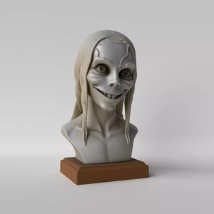 Scary Bust  Horror Sculpture for Halloween