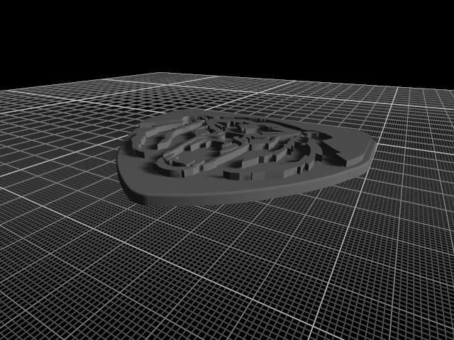 YAMAHA GRIZZLY OR KODIAK EMBLEM MEDAL