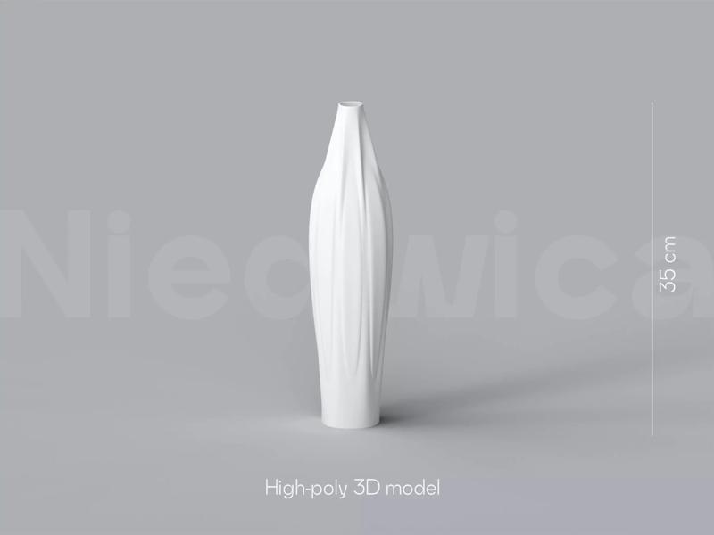 NIEDWICA VASE B-2 3D PRINTING VASE 3D MODEL
