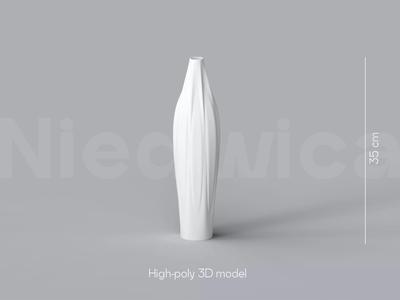 NIEDWICA VASE B-2 3D PRINTING VASE 3D MODEL