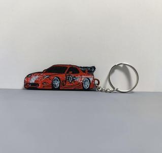 Key ring Mazda Rx7 Toretto Fast and Furious only AMS