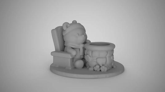 Bear Planter