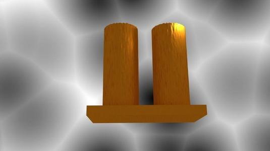 2 Cylinder Vase