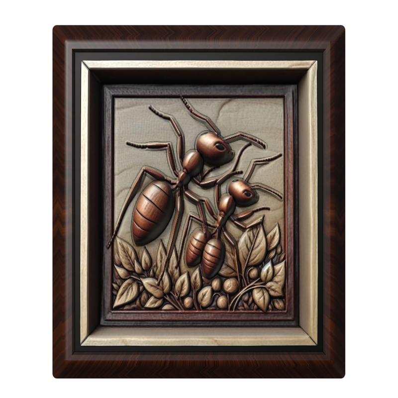 Ant animal wall art relief wall decor