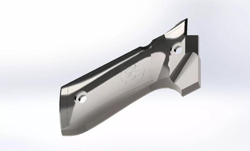 Baretta Grip Pistol Gun Grip 3D Printable for your gun accessory