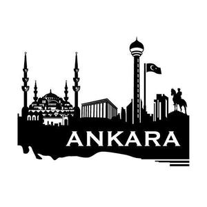 Ankara Skyline – 3D Printable Turkish Capital Wall Art STL