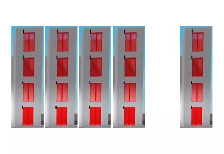OTIS 550A Red Elevators
