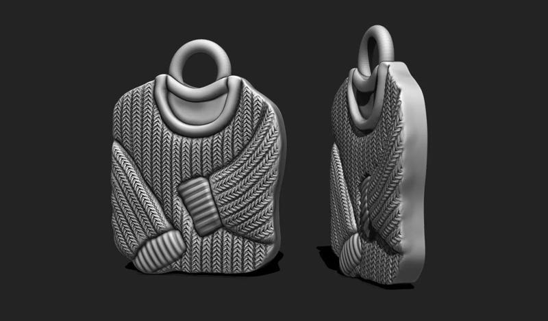 Christmas Sweater for 3D Print - Navidad - Christmas Decor
