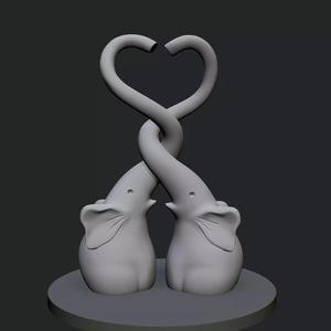 Elephant love