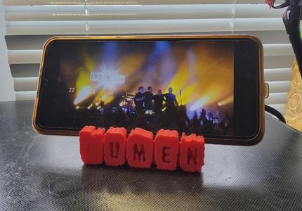 Phone stand LUMEN