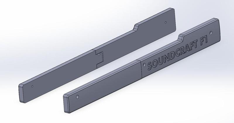 Sounfcraft Spirit Folio F1 mixer side grip
